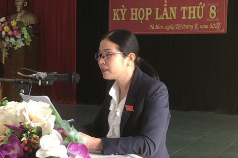 Ngày 28/6/2024, HĐND xã Hà Mòn tổ chức kỳ họp thứ tám HĐND xã khóa IX, nhiệm kỳ 2021-2026.