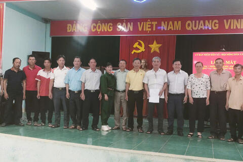LỄ RA MẮT 03 TỔ HỢP TÁC TRỒNG CHĂM SÓC CÂY SẦU RIÊNG